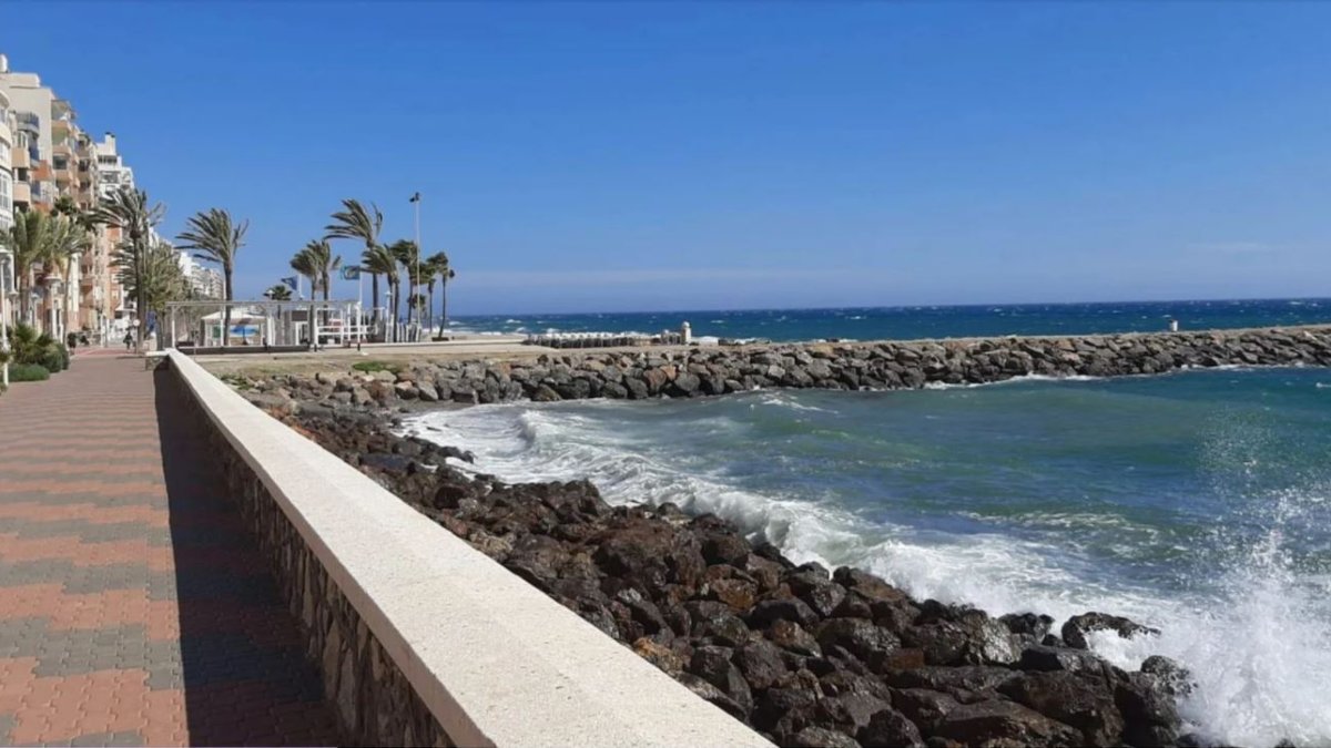 Imagen del Paseo Marítimo.