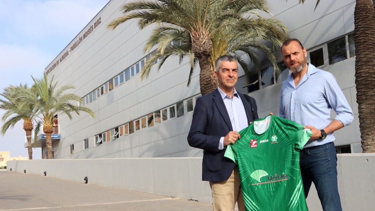 Antonio Rodríguez con Charly Carreño.