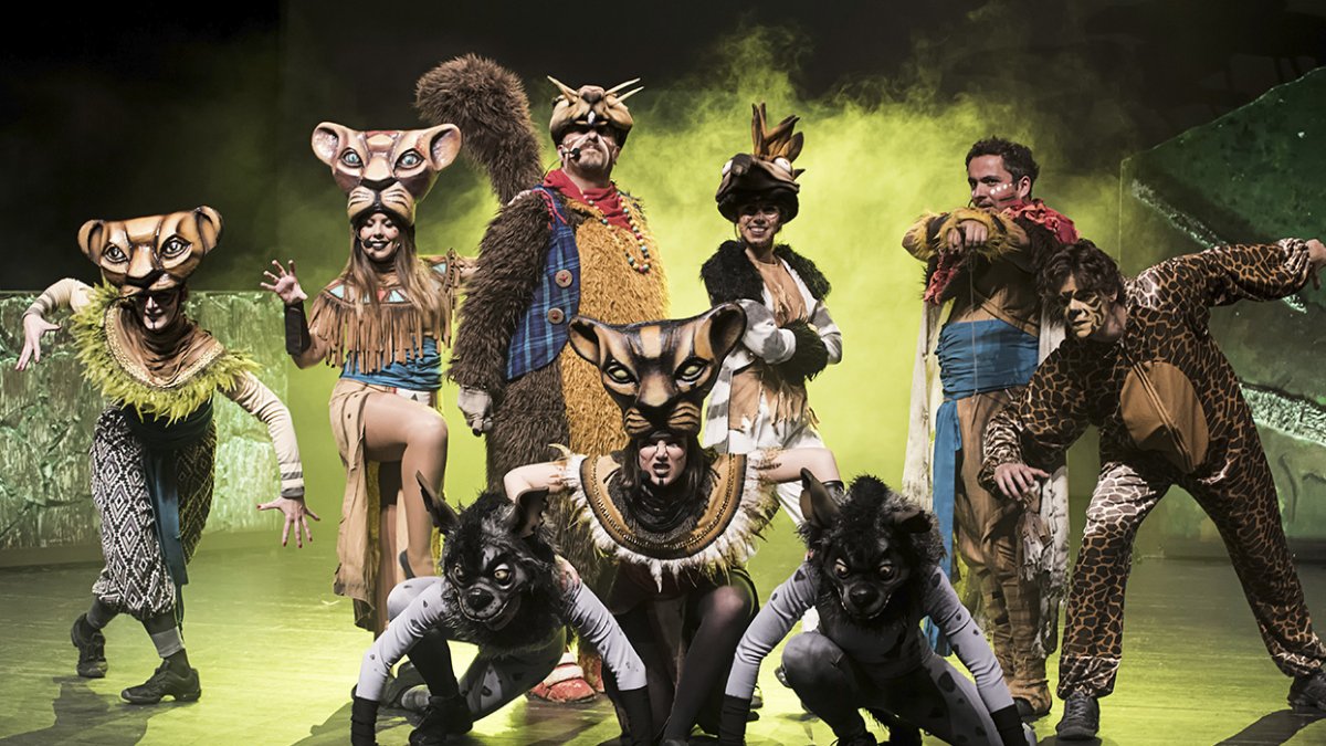 El Rey león en el Teatro Cervantes.