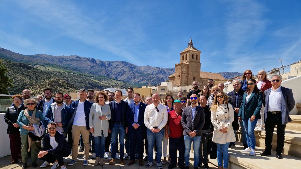Foto captada en un acto reciente del PSOE de Almería ante el 28-M.