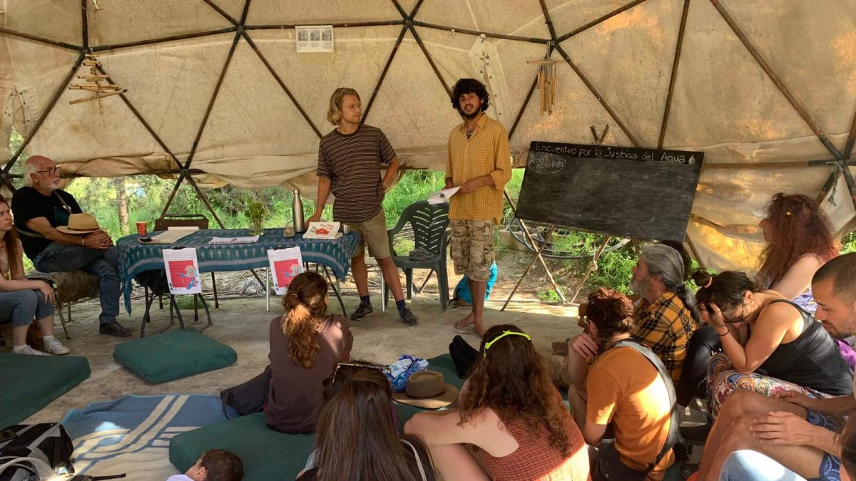 El Festival del Agua en Sorbas en la edición anterior.