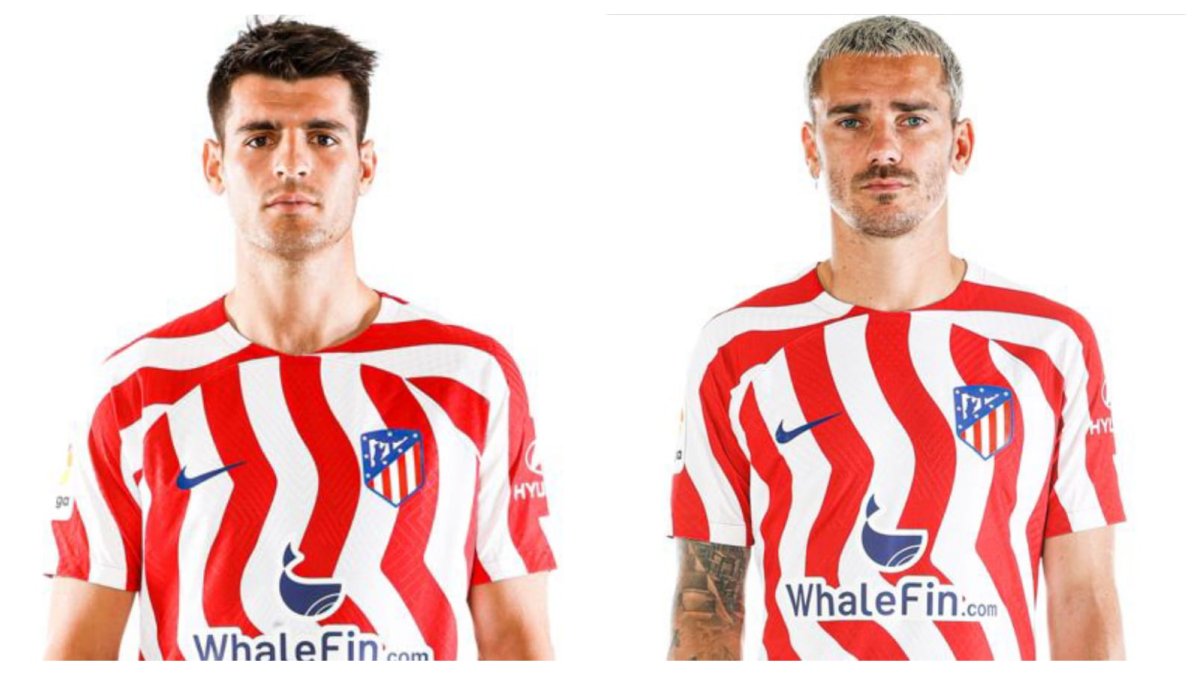 Vaya pareja top en el Atlético de Madrid.