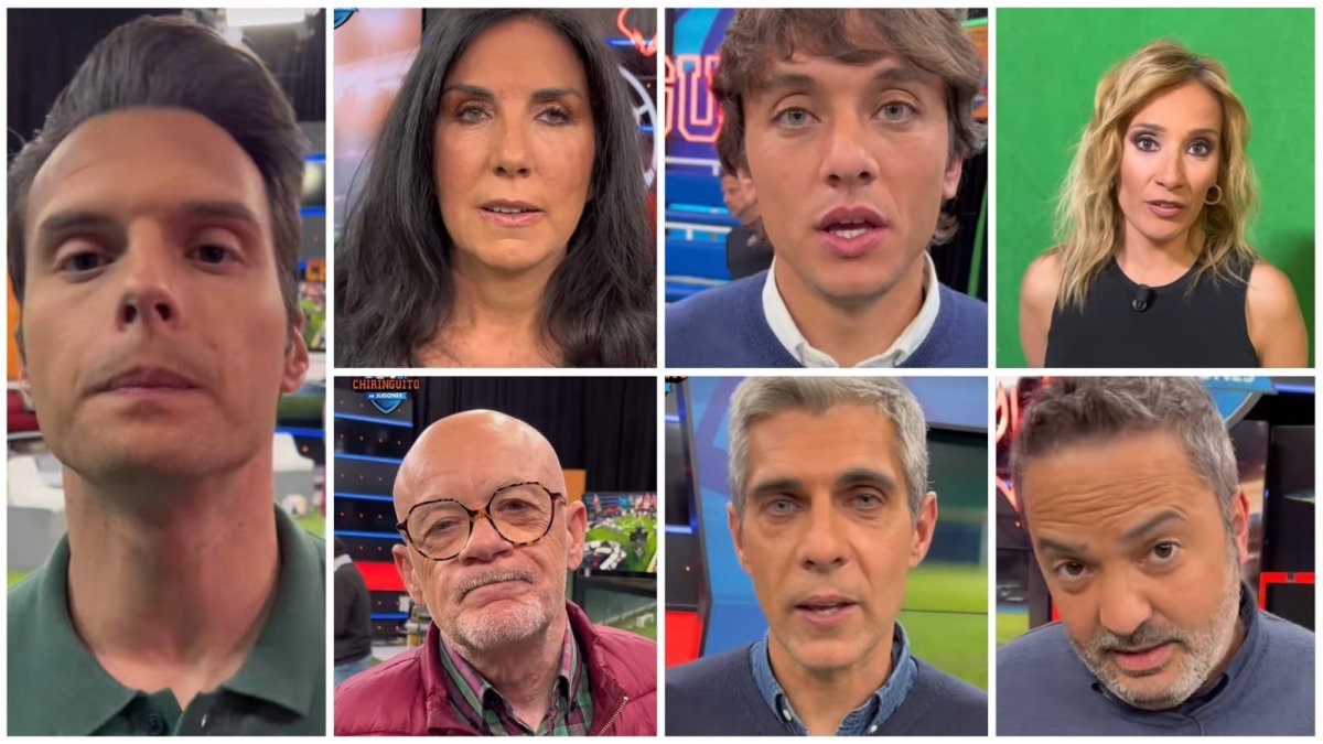 Diego Plaza, Cristina Cubero, Darío Montero, Alfredo Duro, José Luis Sánchez, Carles Fité y Rocío Martínez.