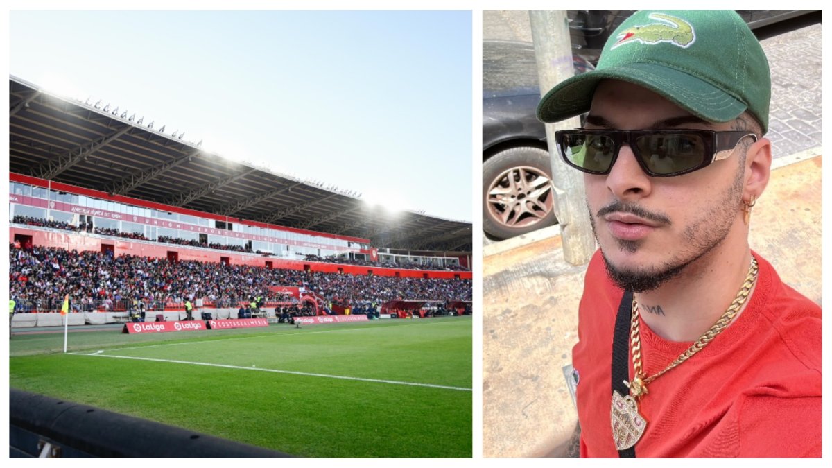 RVFV es un fiel seguidor del Almería y lo ha demostrado en redes sociales.