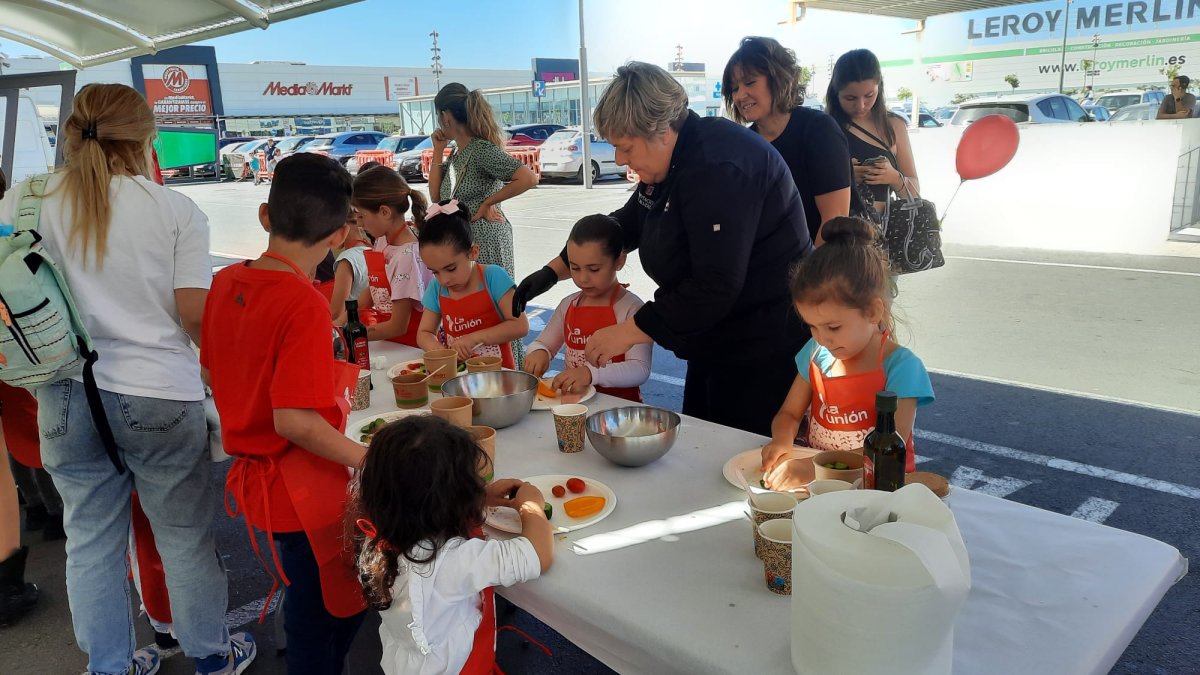 Taller de cocina con La Unión.