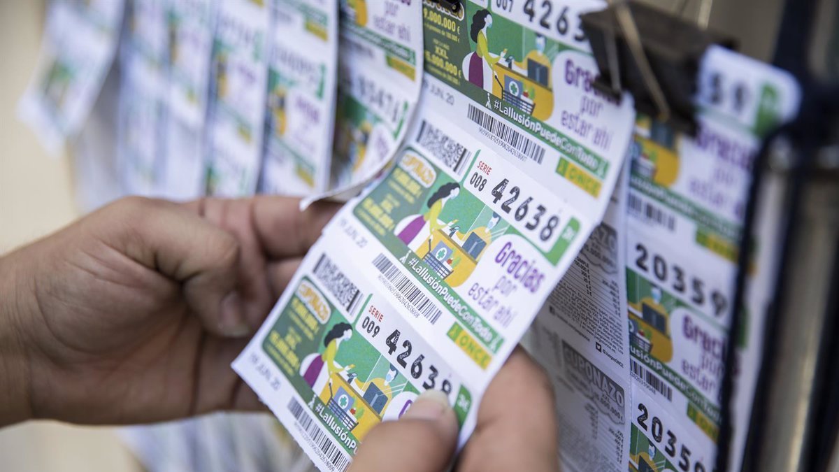El sorteo de la ONCE deja 20.000 euros.