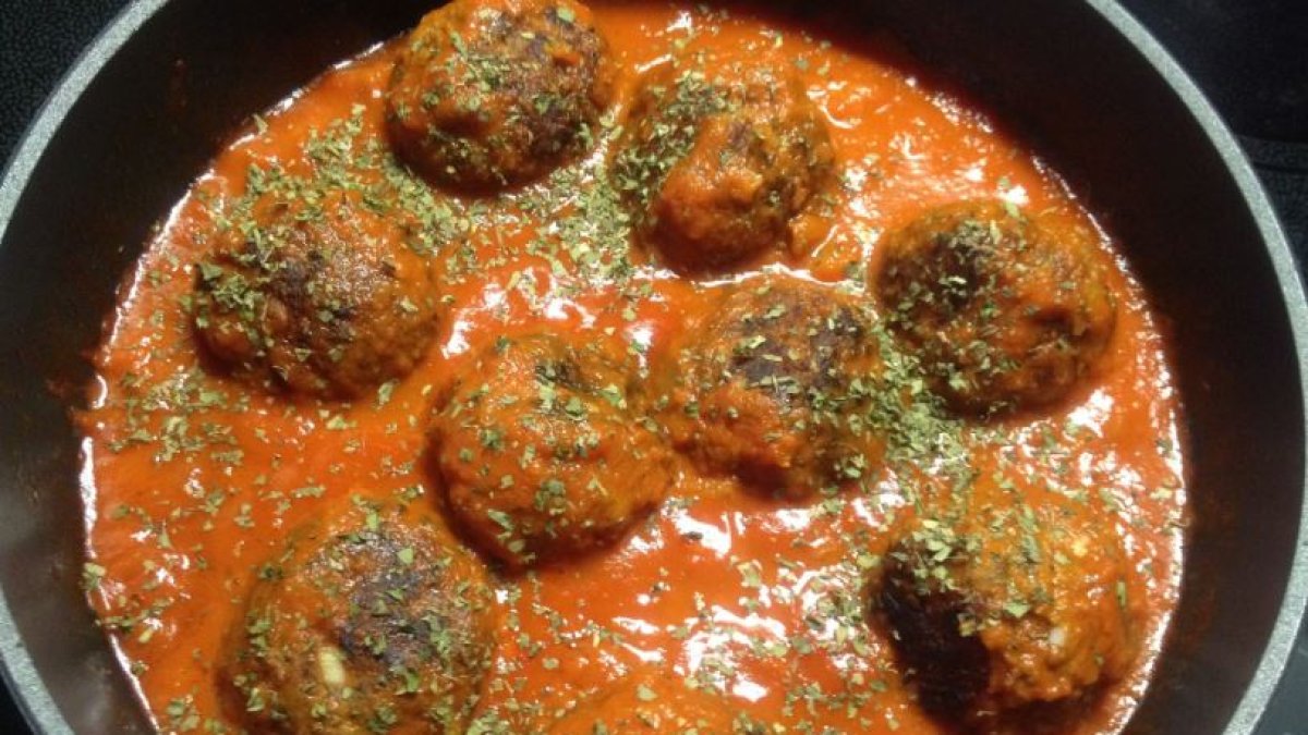 Albóndigas para almorzar.