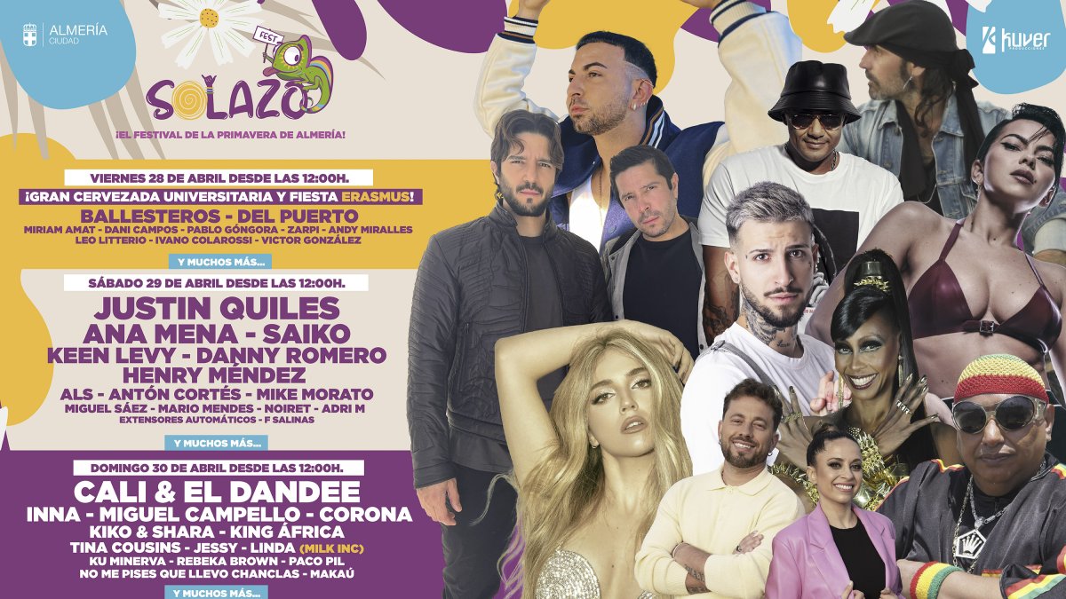 Más de 50 artistas nacionales e internacionales.