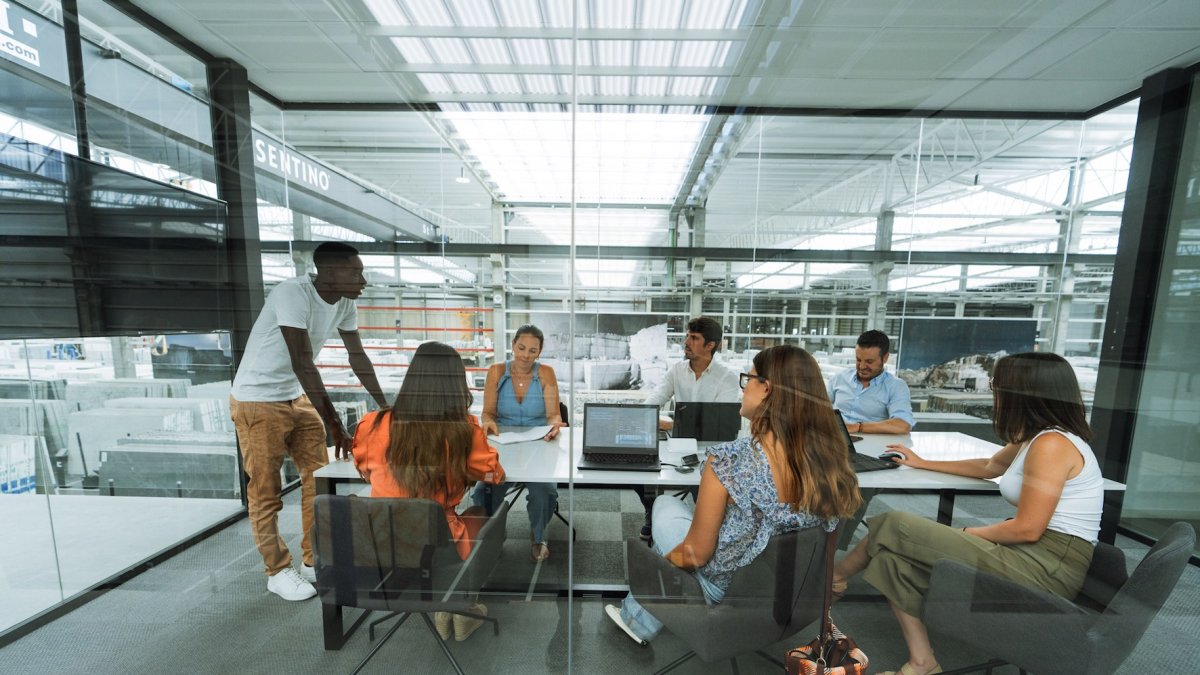 Instalaciones centrales de Cosentino en el polo industrial de Cantoria.