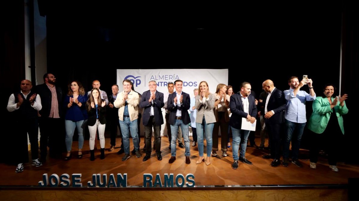 José Juan Ramos se presenta como cabeza de lista por el PP en Arboleas.