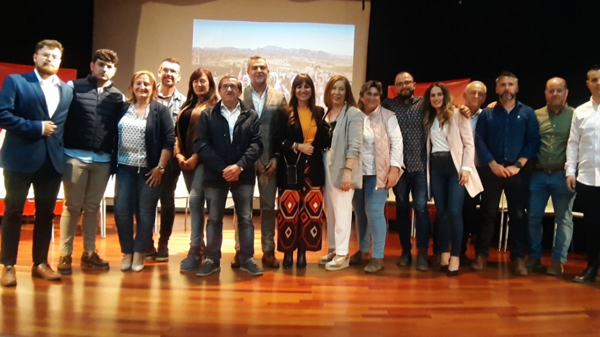 Manuel Martínez Domene se presenta a la alcaldía de Serón como candidato del PSOE.