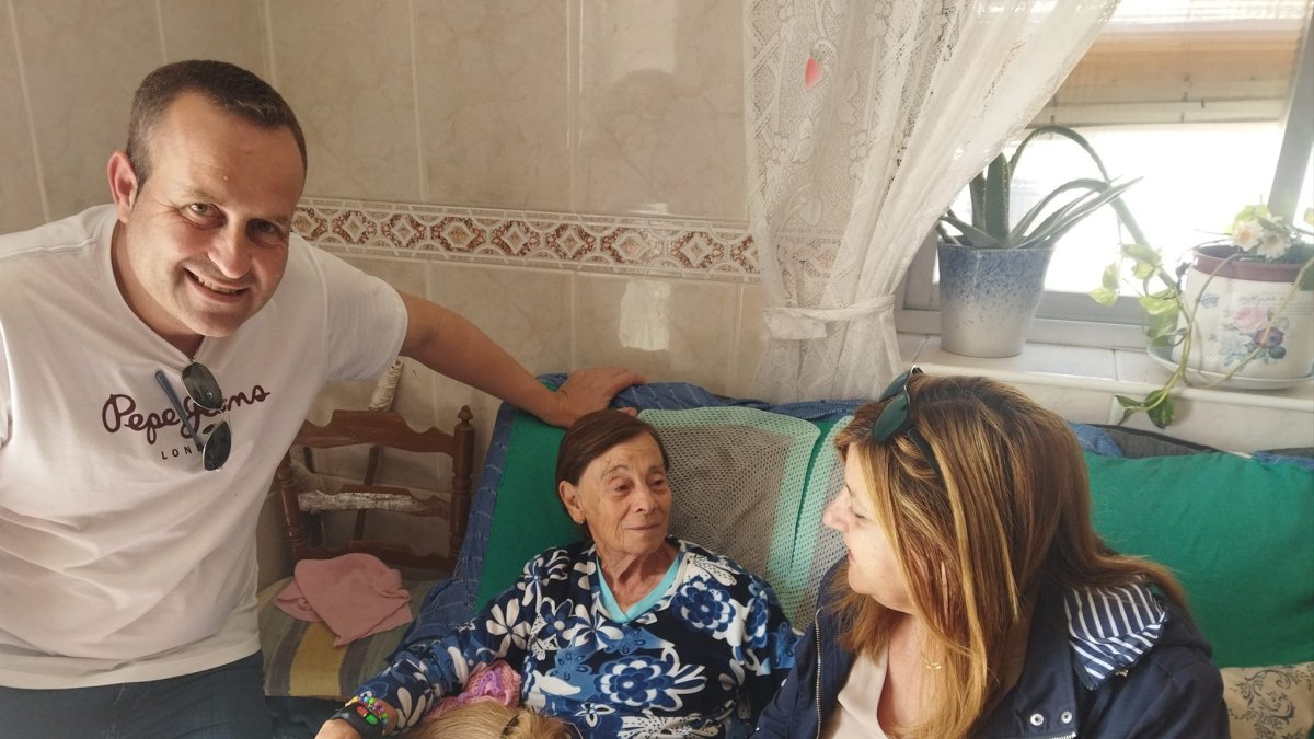 Isabel Mulero ha sido una de las encargadas de probar el dispositivo.