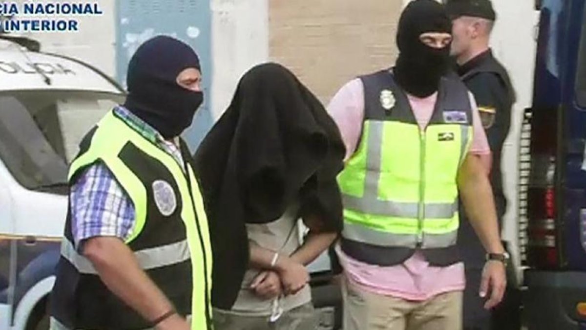 Detención de un yihadista.