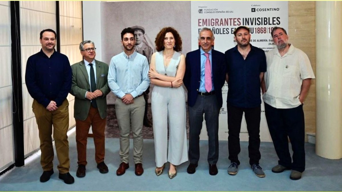 Los protagonistas de la exposición presentada en el Museo de Arte junto al Preventorio.