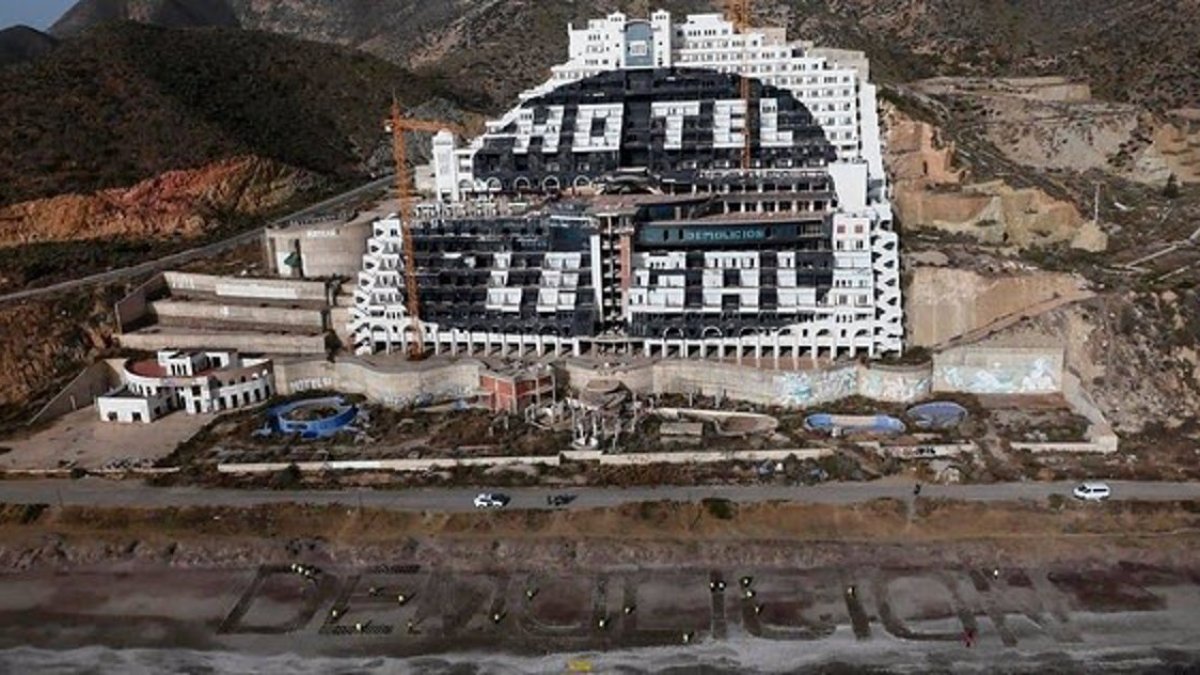 Imagen de archivo del hotel del Algarrobico.