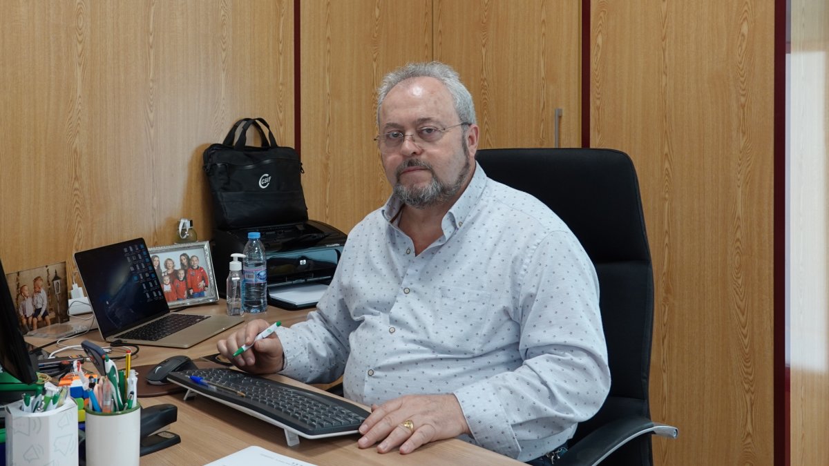 Juan Fernández Cabezas, presidente de CSIF Almería.