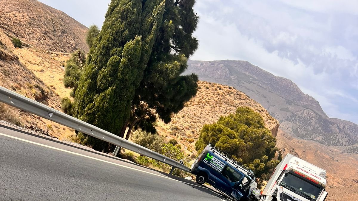 Imagen del accidente.