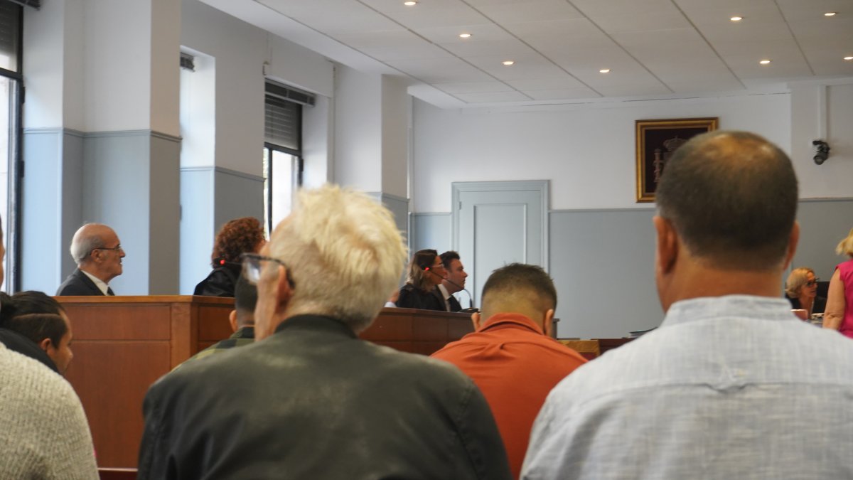 Imagen de archivo de un juicio.