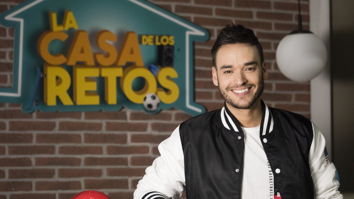 David Moreno, presentador de La Casa de los Retos.