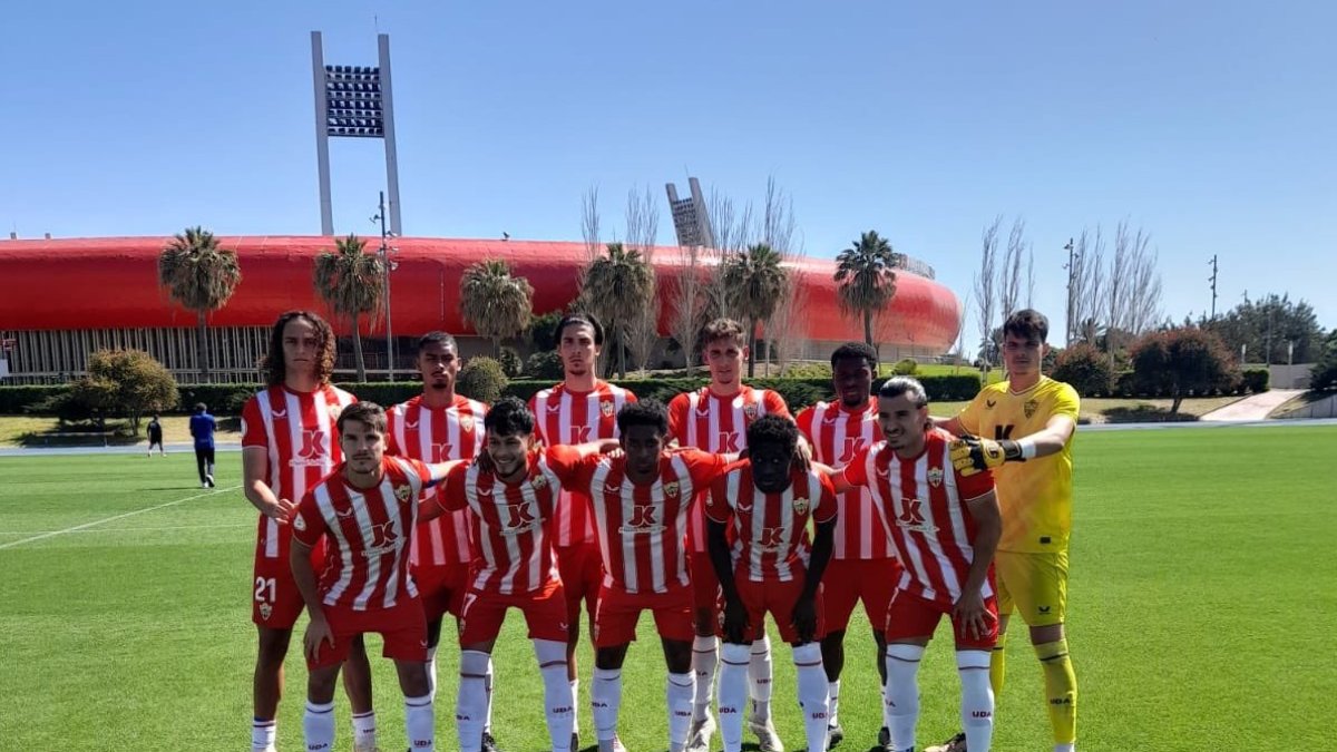 El Almería B no ha cumplido el objetivo del ascenso esta temporada.