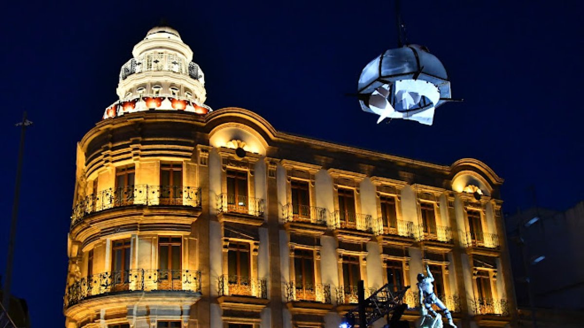 La Casa de las Mariposas, durante la Noche en Blanco 2022.