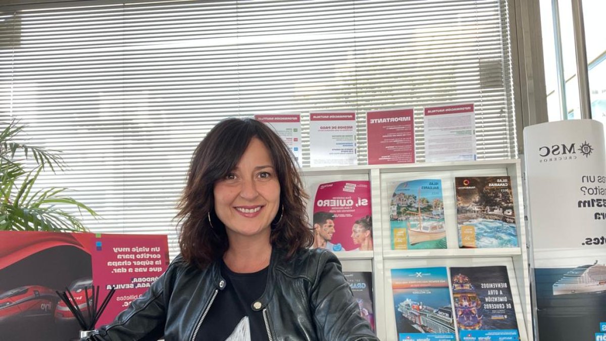 Patricia Gisbert, responsable de la oficina.