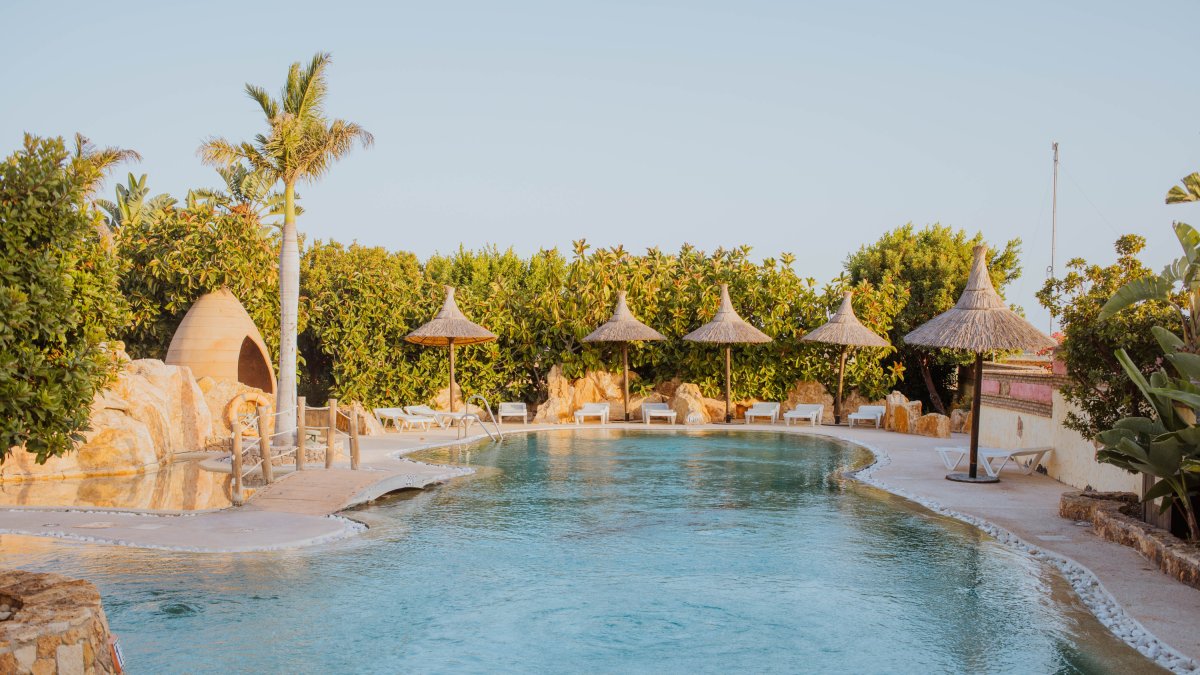 Resort de estilo desértico único en Europa.