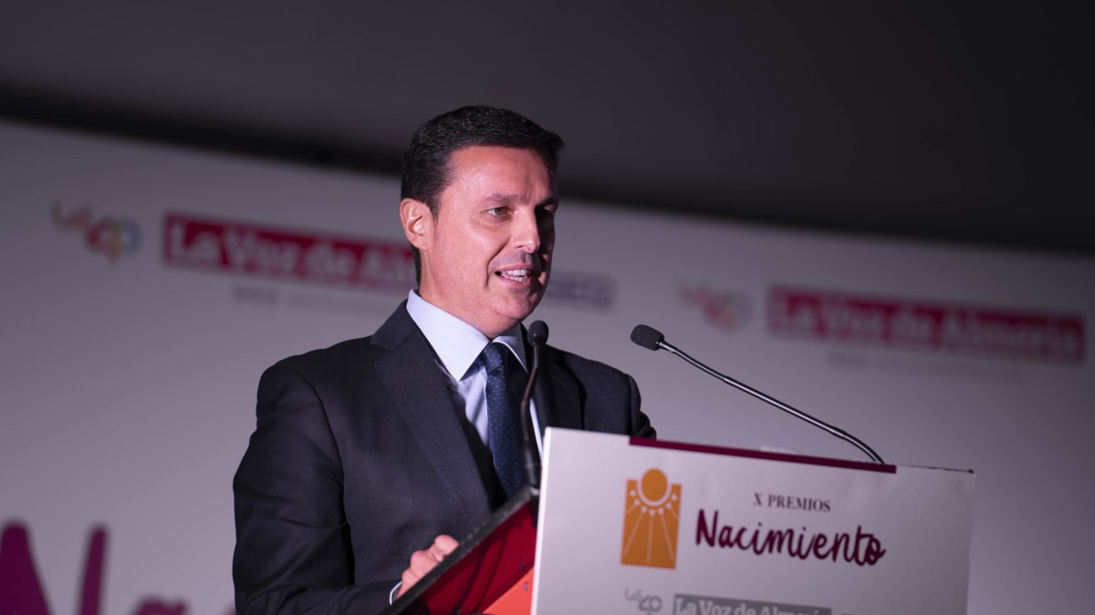 El presidente de la Diputación, Javier A. García.