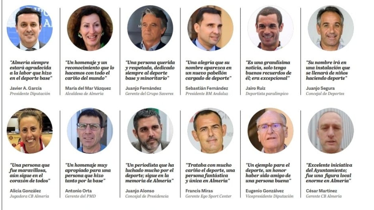 La provincia aplaude que el Pabellón de Costacabana lleve el nombre del periodista más querido.