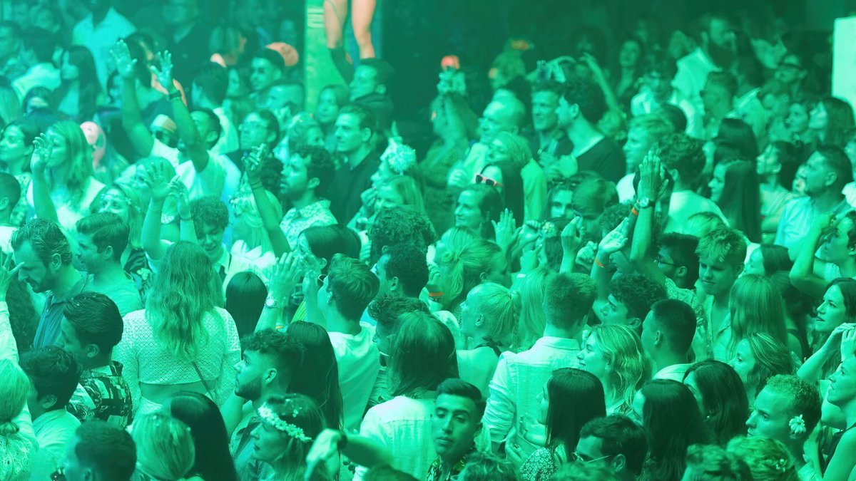 Imagen de archivo de una fiesta.