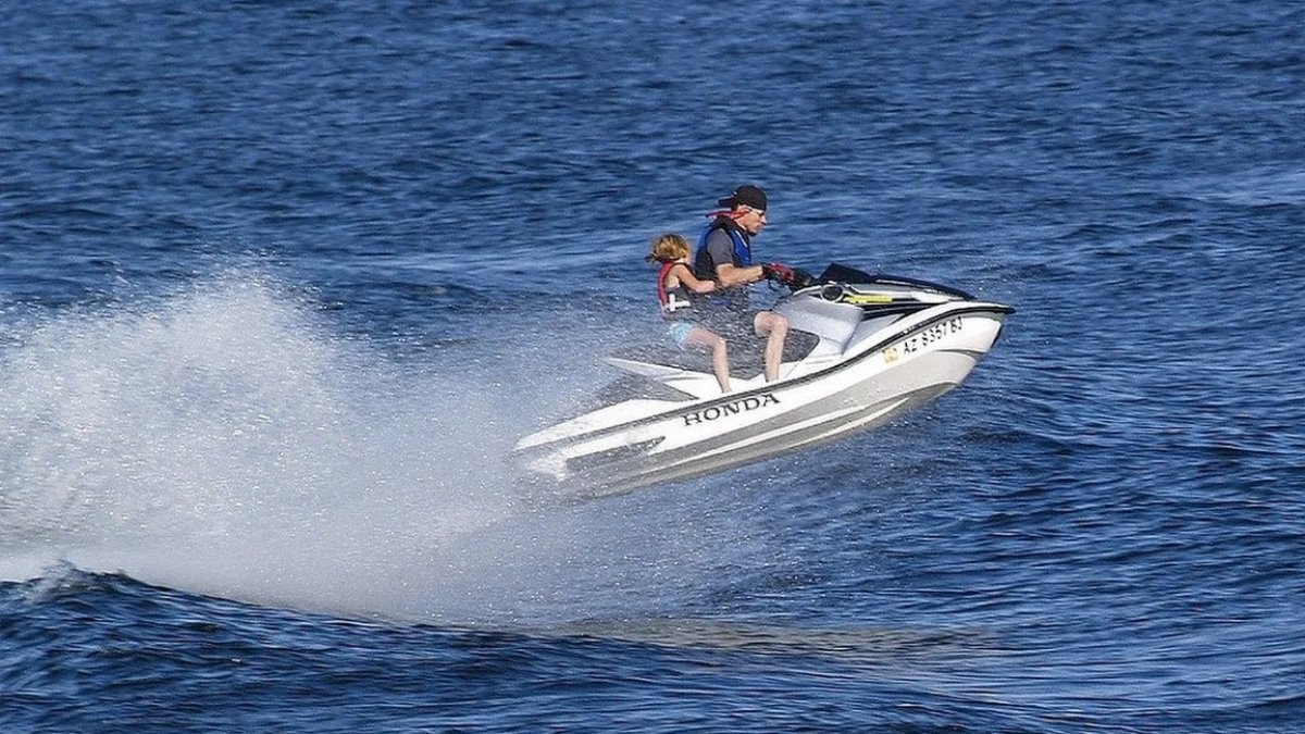 Imagen de archivo de una moto de agua.