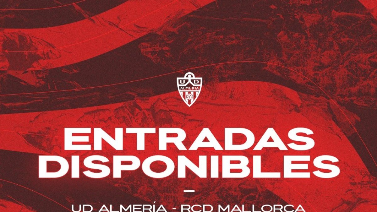 Ya se conocen los precios de las entradas del Almería-Mallorca.