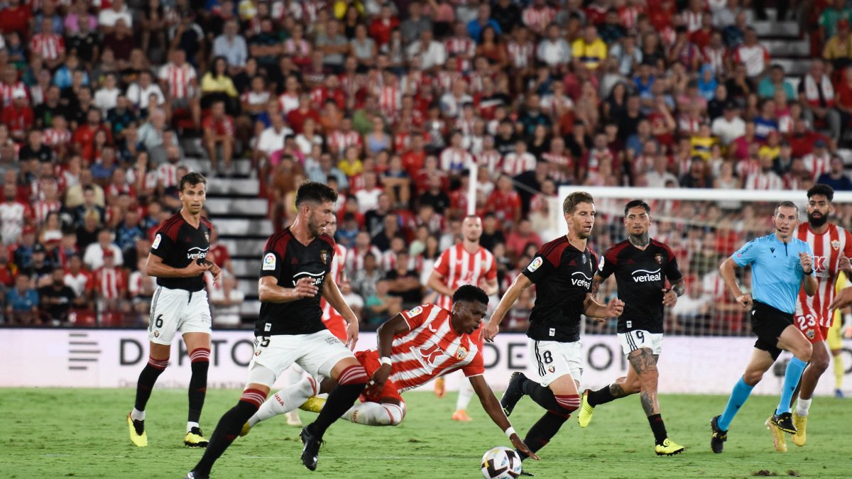 En la primera vuelta Osasuna se llevó la victoria con gol de Chimy Ávila.