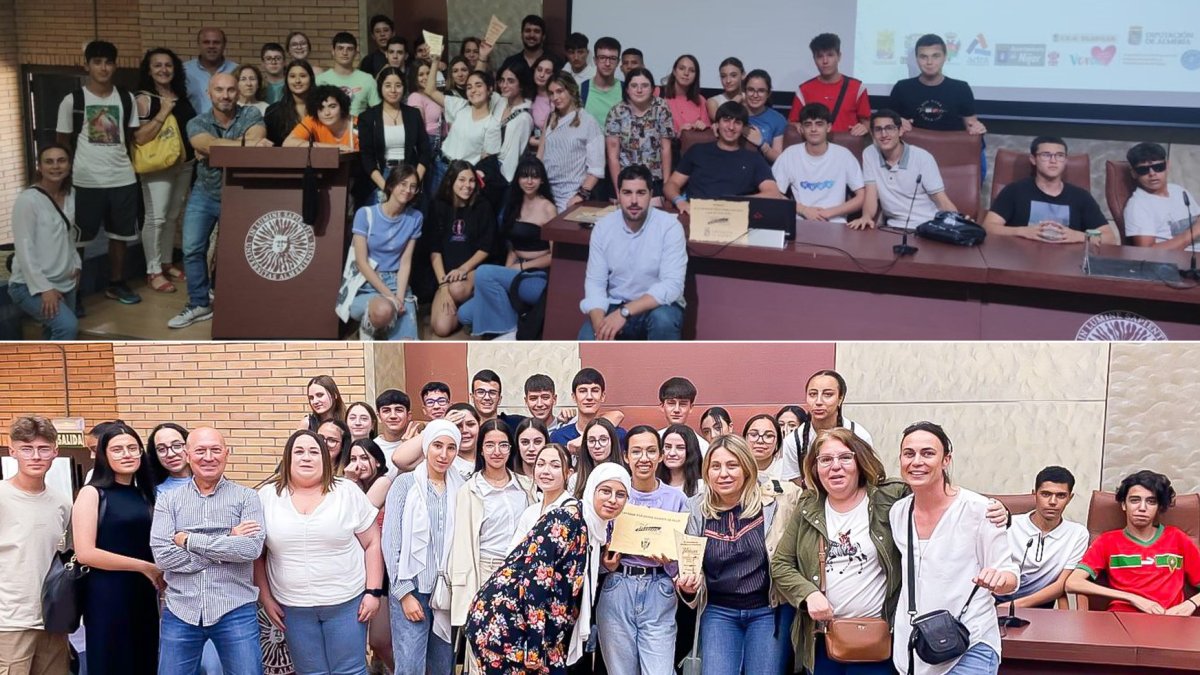 Los alumnos de Adra y Níjar, premiados en las Jornadas de Divulgación Científica.