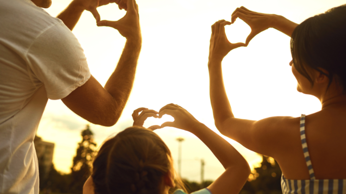 El amor en la familia siempre debe estar presente sin importar cómo esté conformada.