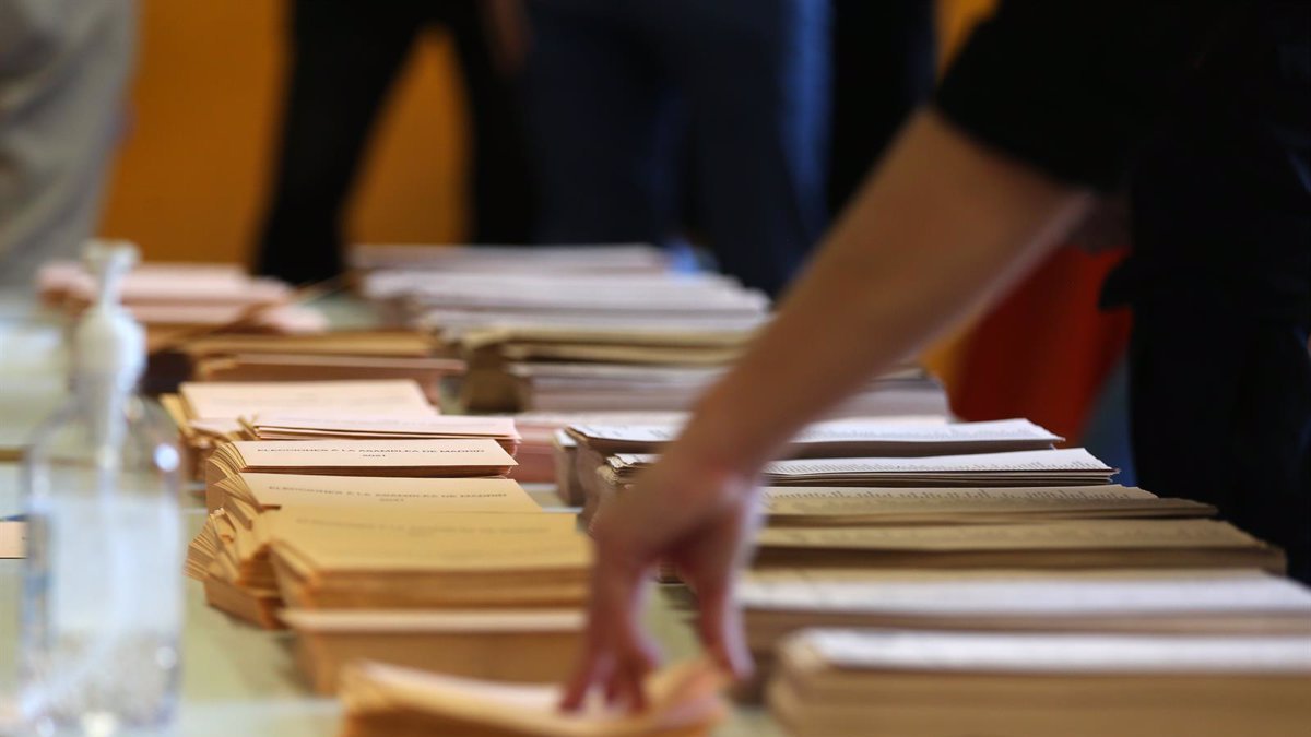 Imagen de archivo de unas elecciones.
