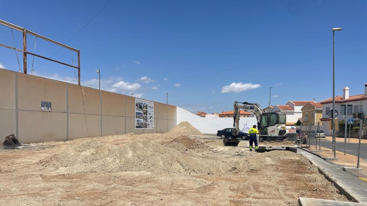 Imagen del arranque de las obras de la nueva residencia para las personas con discapacidad en el Levante Almeriense.