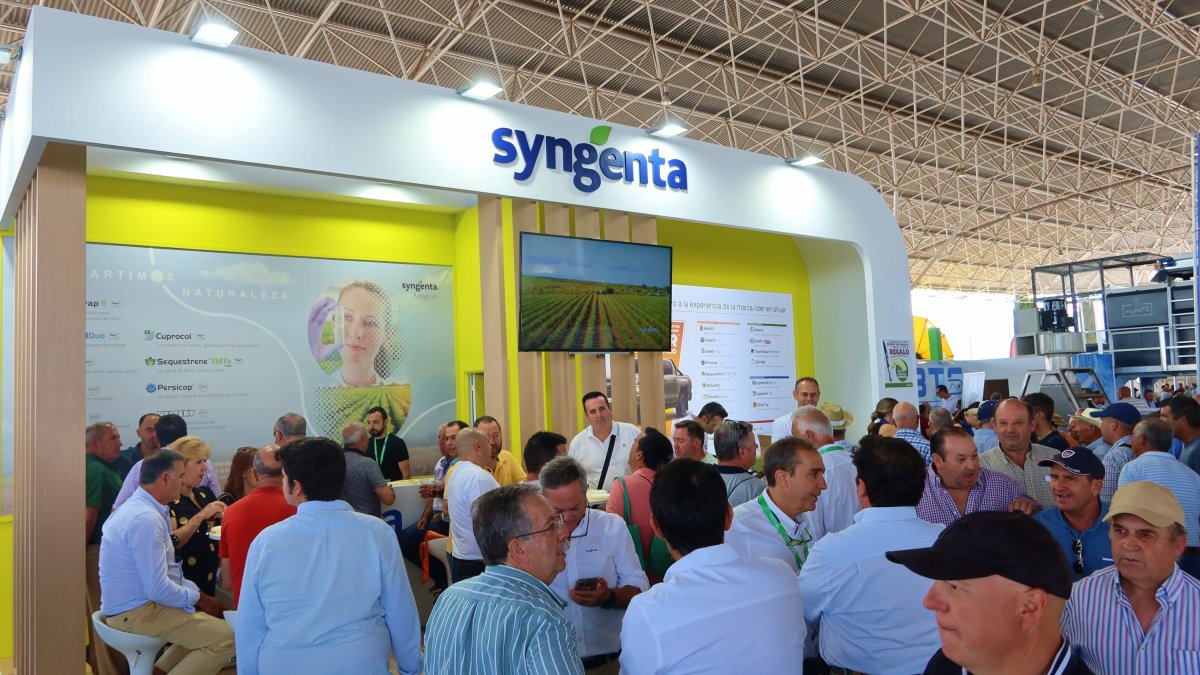 Stand de Syngenta en Expoliva 2023