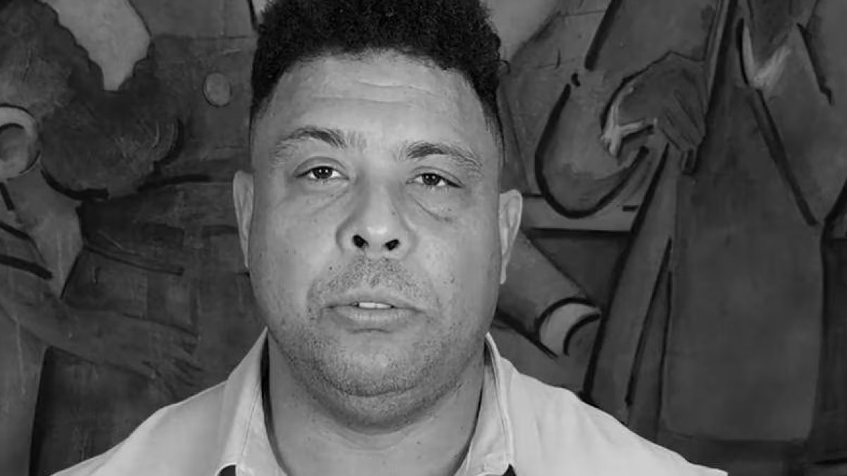 Ronaldo Nazario en el vídeo que ha emitido el Real Valladolid en redes sociales.