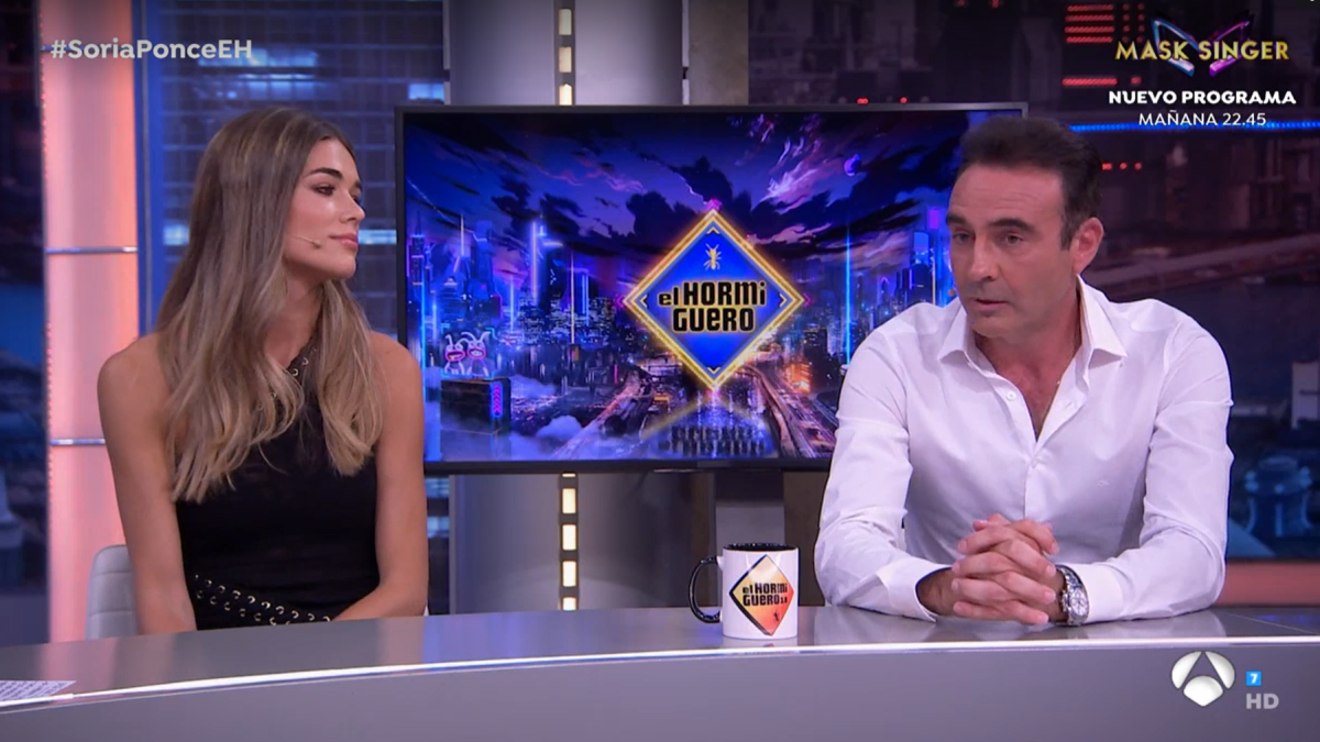 Ana Soria y Enrique Ponce, este martes en El Hormiguero.