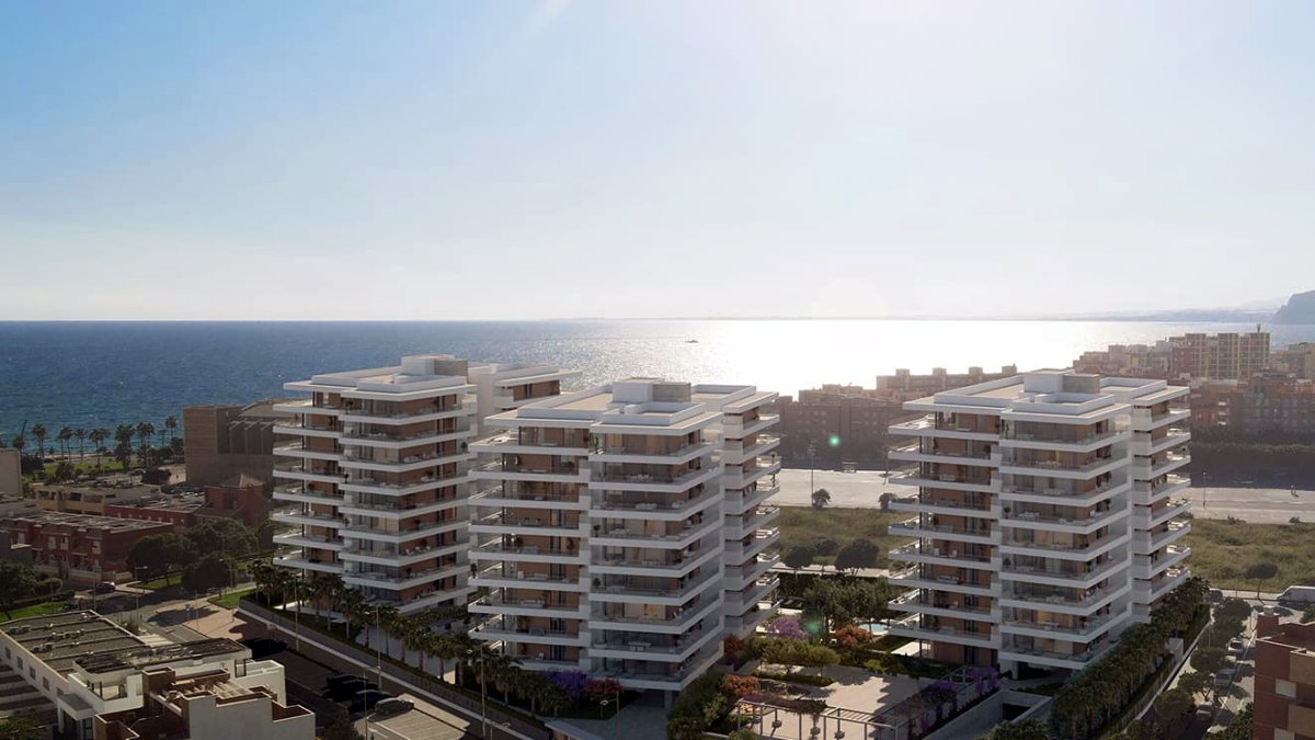 Construcciones en la zona de la Vega almeriense.