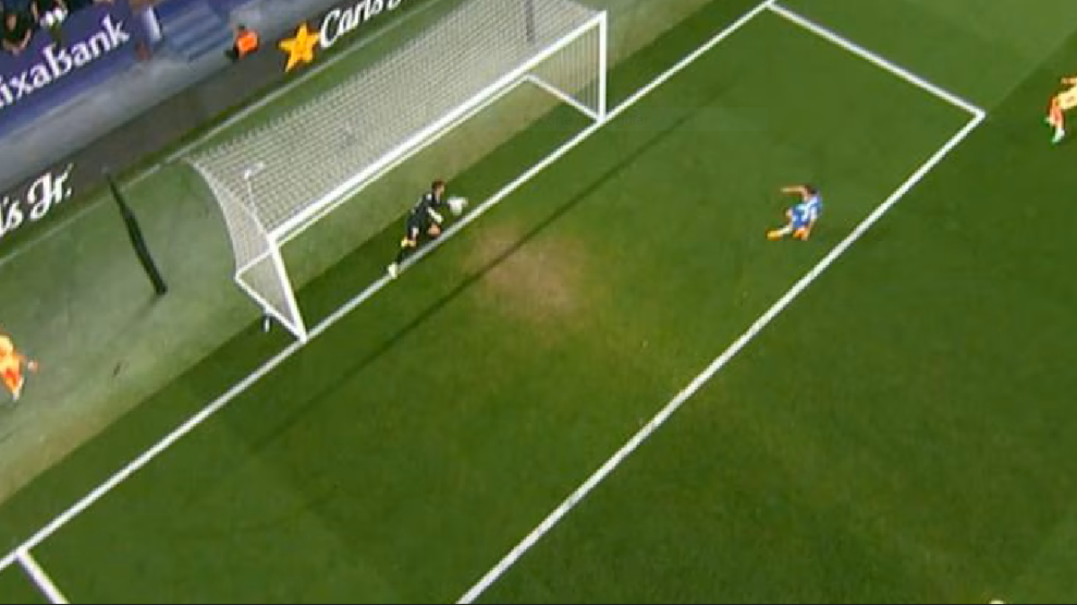 La jugada de la polémica.