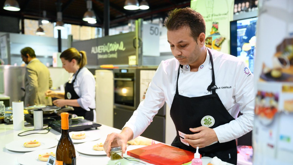 Tolo Castillo, durante el concurso.