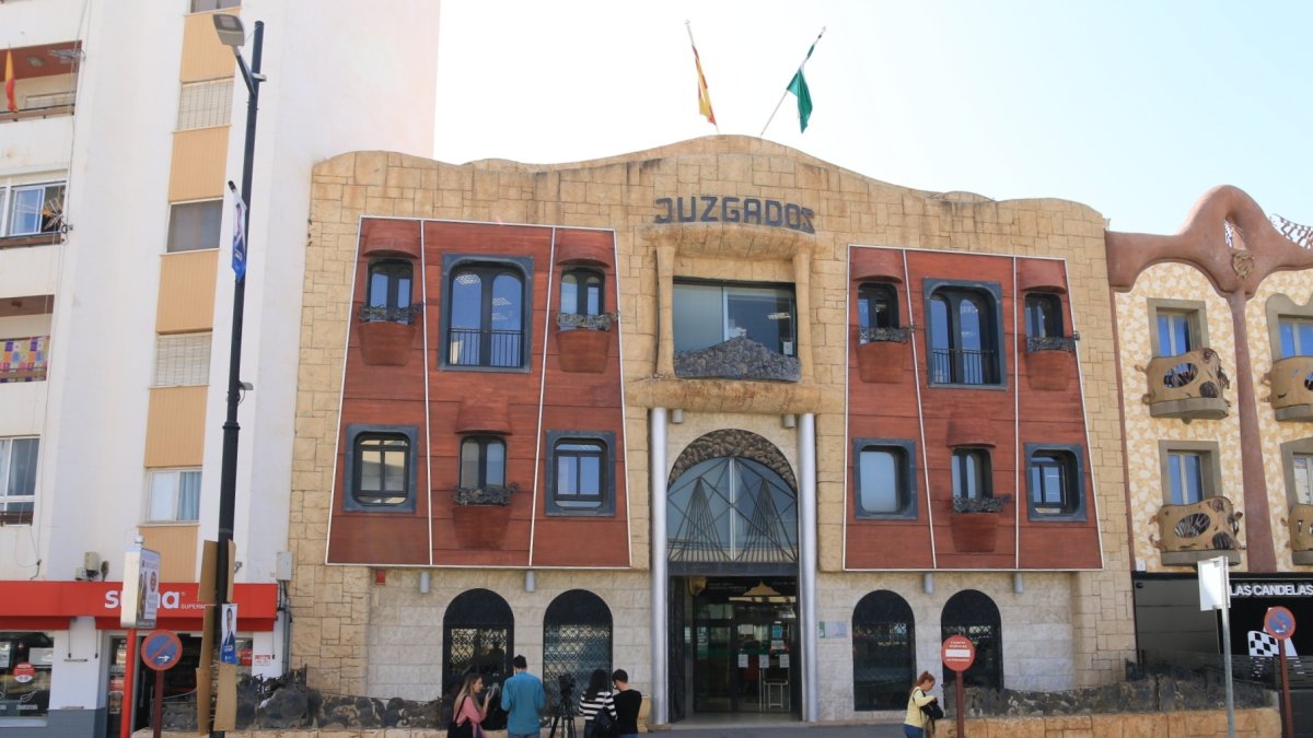 Juzgados de Vera donde se ha iniciado la investigación del presunto fraude de votos por correo en Mojácar.