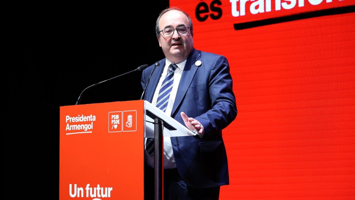 El ministro de Cultura y Deporte, Miquel Iceta.