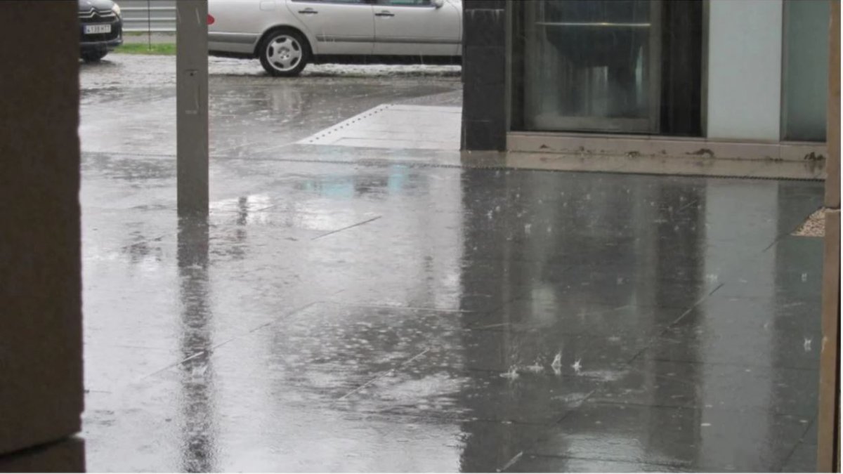 Imagen de archivo de una jornada de lluvia.