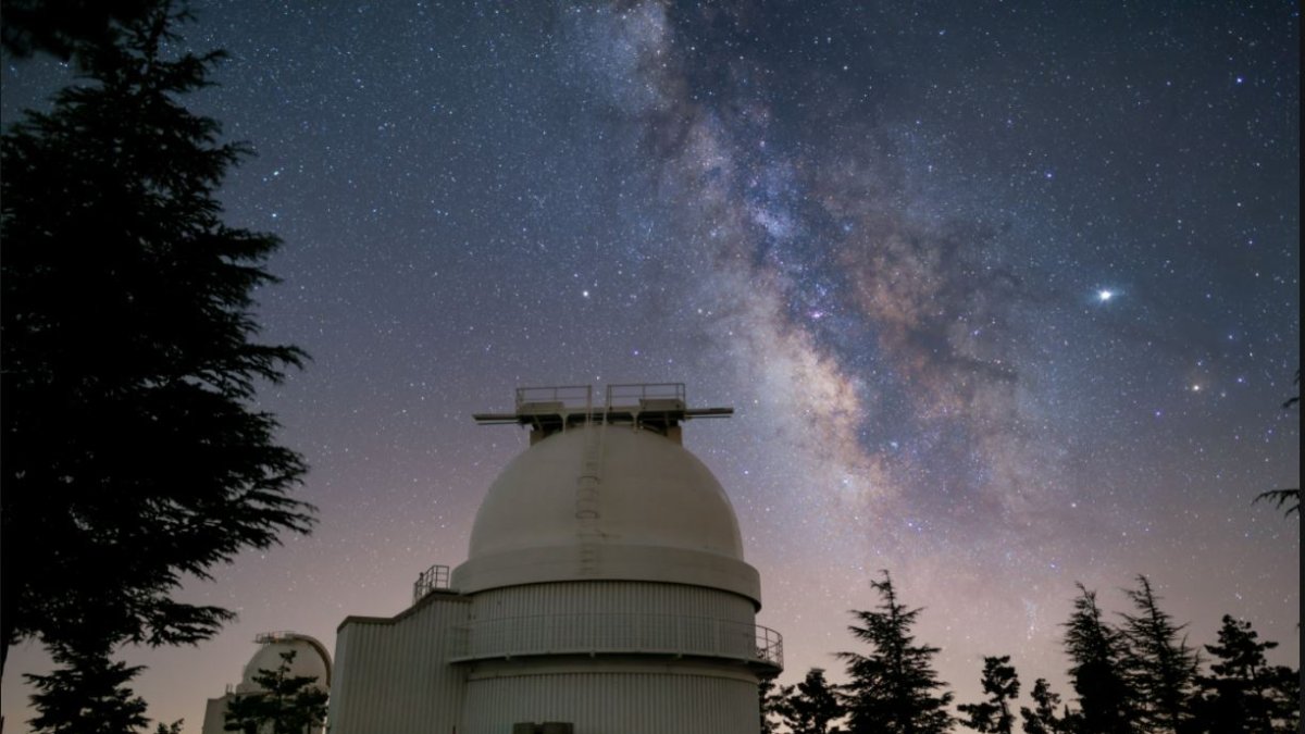 Foto de Antonio Martín-Carrillo, cedida por el Observatorio de Calar Alto.
