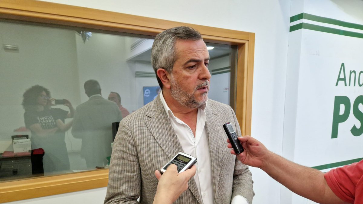 Juan Antonio Lorenzo, la noche del pasado 28-M.