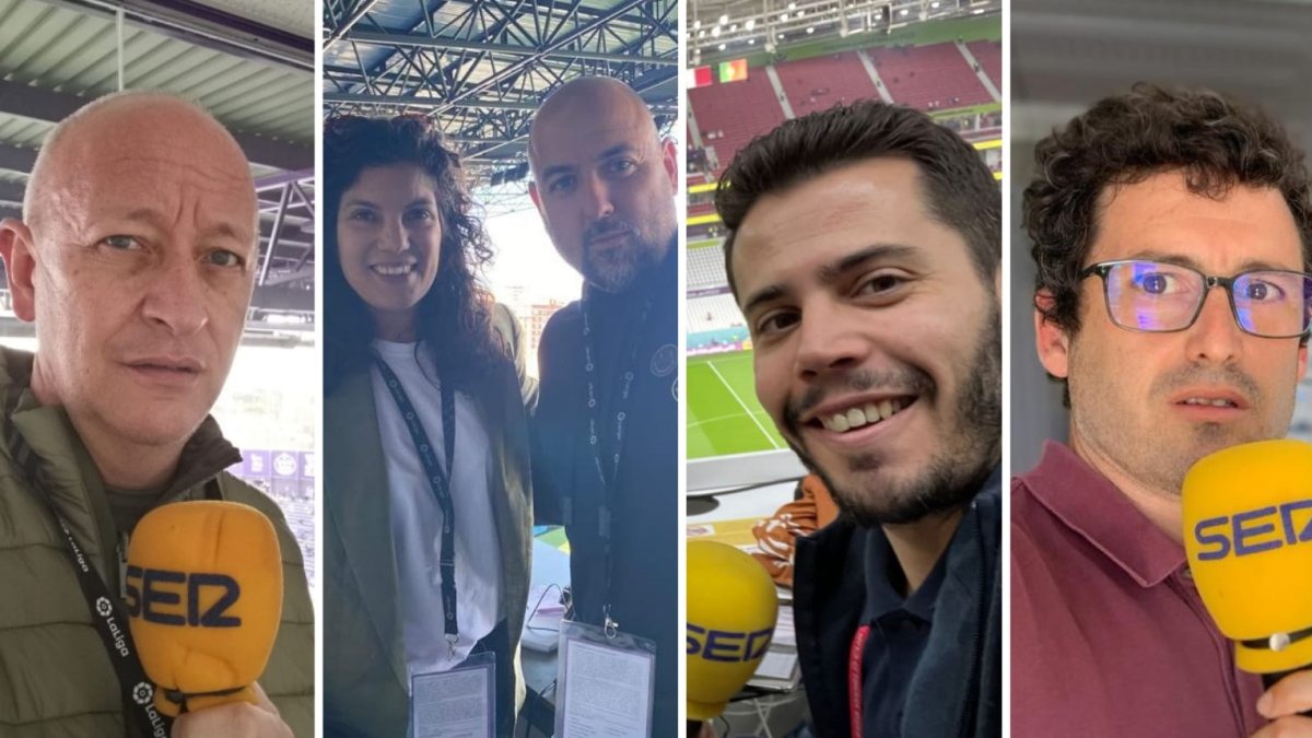 José Ignacio Tornadijo, Paula Montes, Fran Guaita, José David Palacio y Juan Ignacio de la Varga.