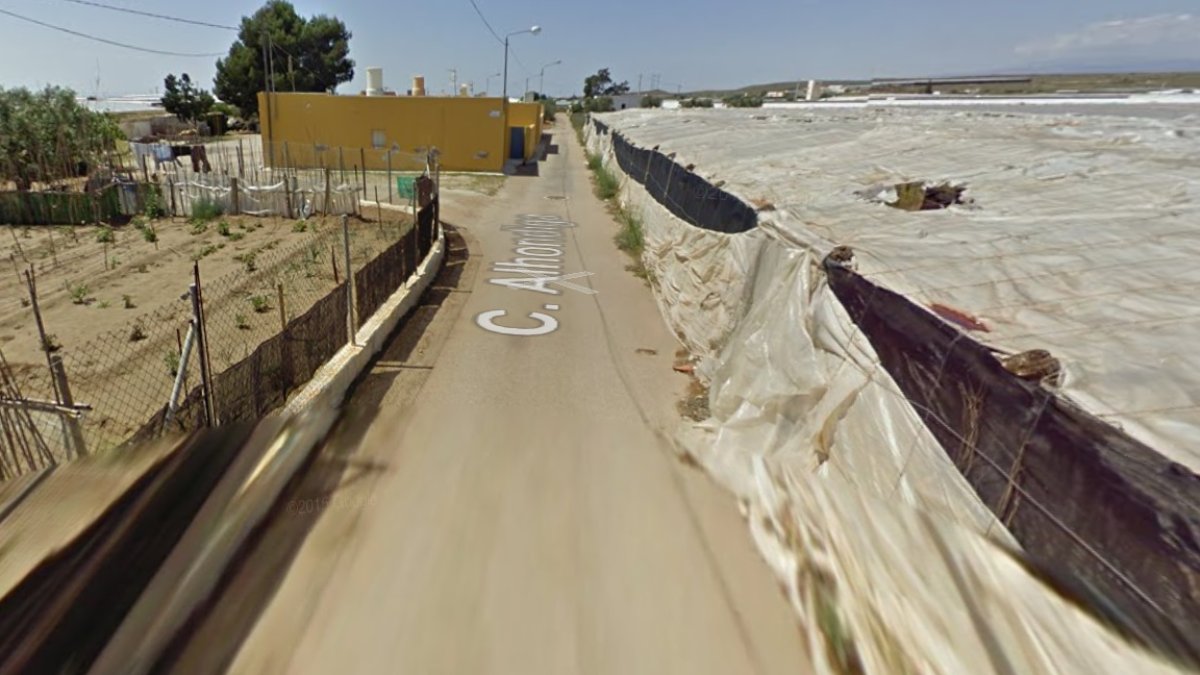 Calle en la que ha tenido lugar el atropello.